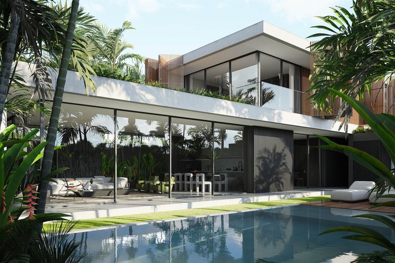 .618 Collection: a finished Vol.1 villa with its pool