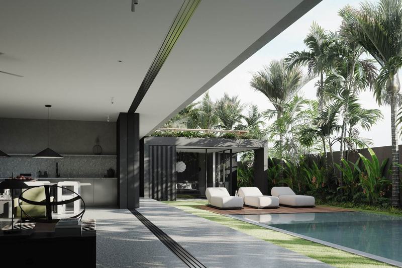 .618 Collection: living room open to the garden