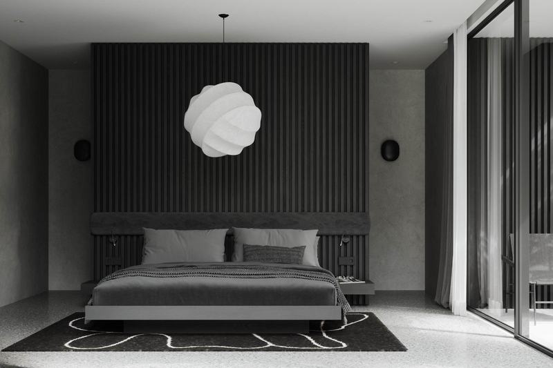 .618 Collection Vol.1: bedroom with a floor-to-ceiling window