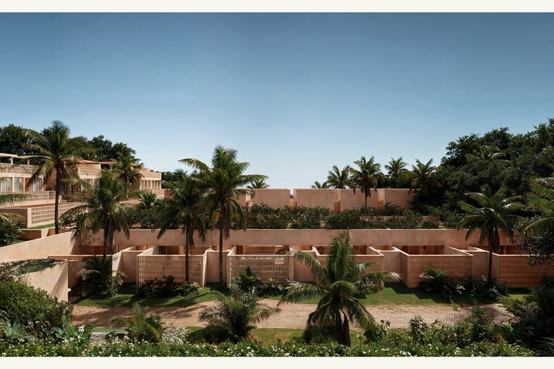 Ahau Gardens: villas among palm trees, developer's render