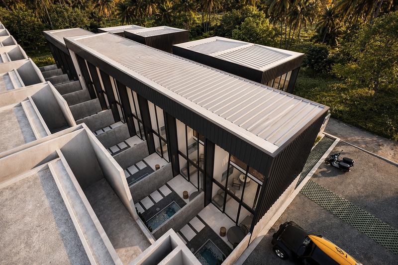 Balangan 3.0: rooftops and pools from above