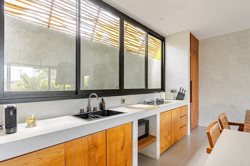 Two-bedroom villa in Lemanja: kitchen
