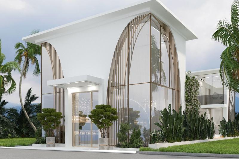 Casa Amormia: the main entrance