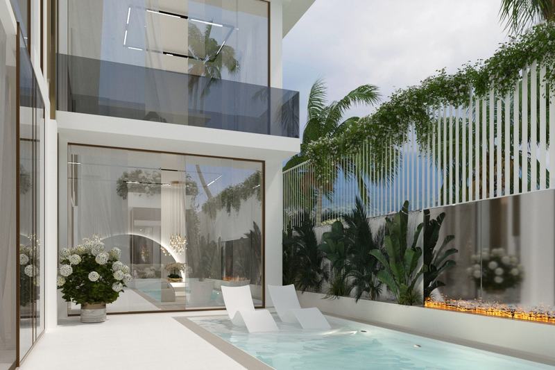 Casa Amormia: courtyard pool