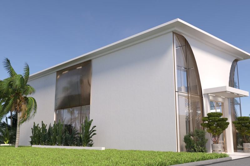Casa Amormia: side elevation