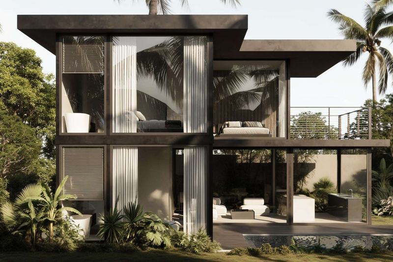 Dreamland Villas 2BR: street facade