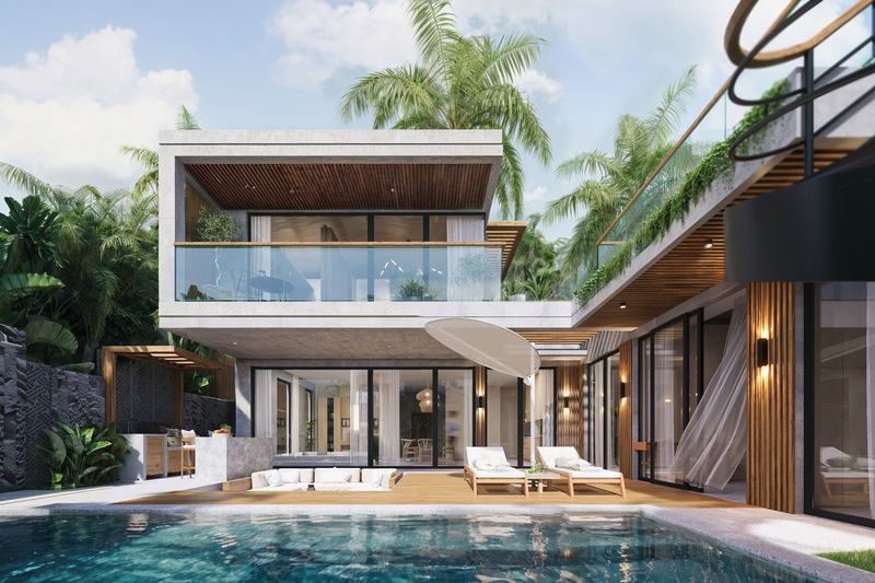 EVERY Bali 1BR villa: house and pool