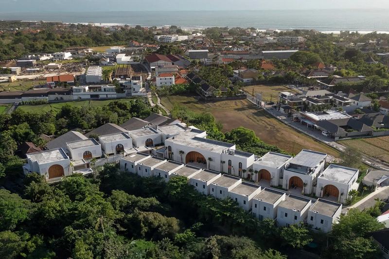 Nila Residence: the complex from the air