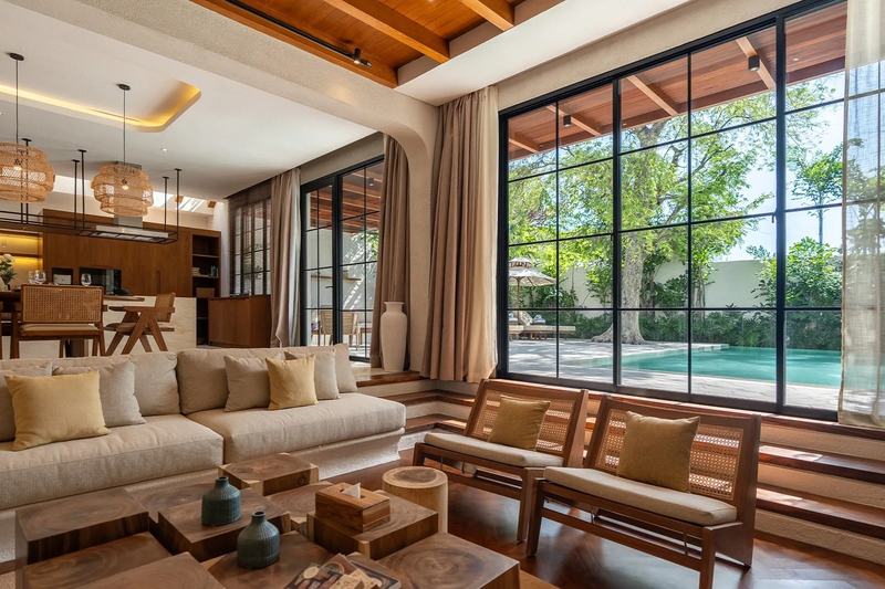 Nila Residence: island kitchen and living space