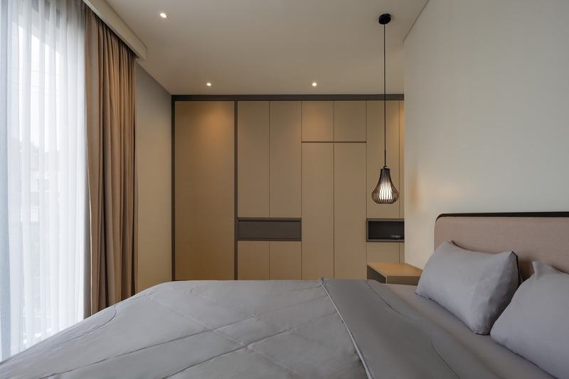 Two-bedroom villa with a pool, north Nusa Dua: second bedroom