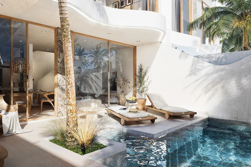 Mare Nostrum villa: private pool on the terrace