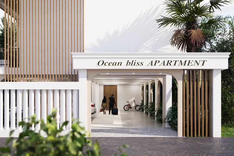 Ocean Bliss Apartments: lobby entrance