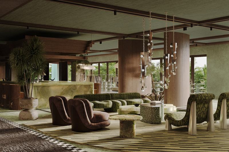 ROYA Resort: lounge area in the lobby