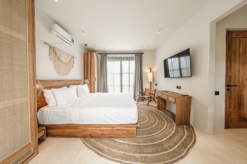 Sarang Satu: bedroom of the Tiga apartment, for reference