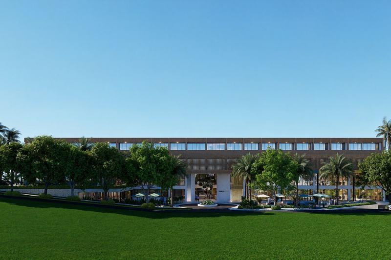 SOMOSHOTELS: aerial view of the site