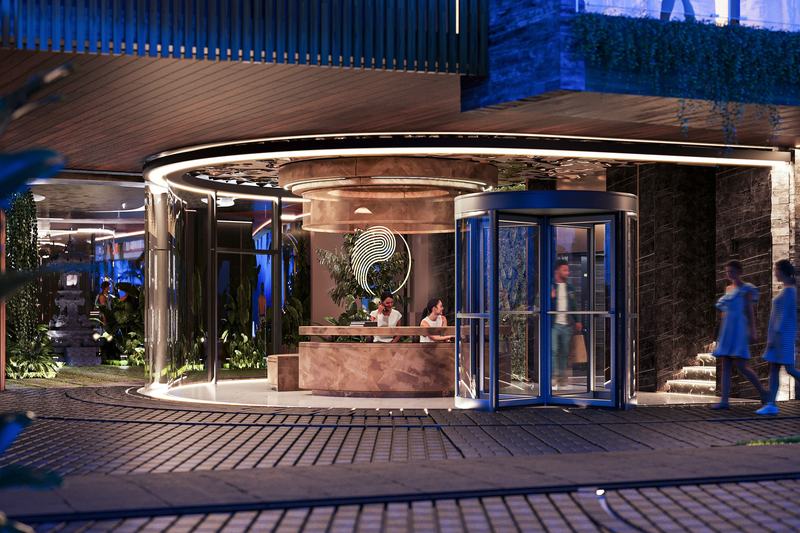 TAO Club House: reception desk