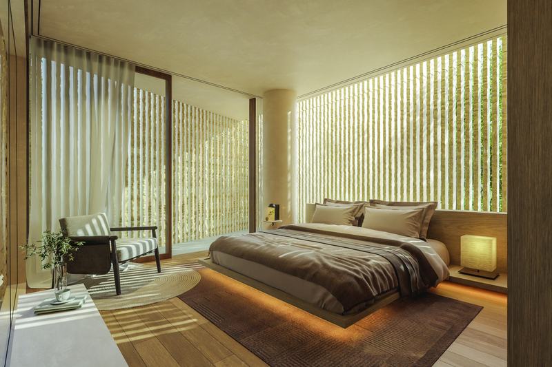 The Ease Canggu: bedroom in a 1BR apartment