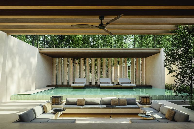 The Ease Canggu: pool and lounge of the Type 10 villa