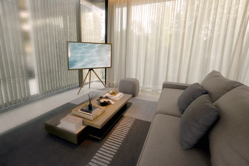 The Ease Canggu: villa living room