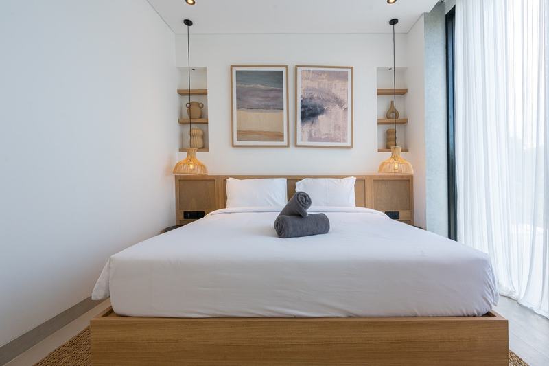 One-bedroom villa in west Uluwatu: bedroom