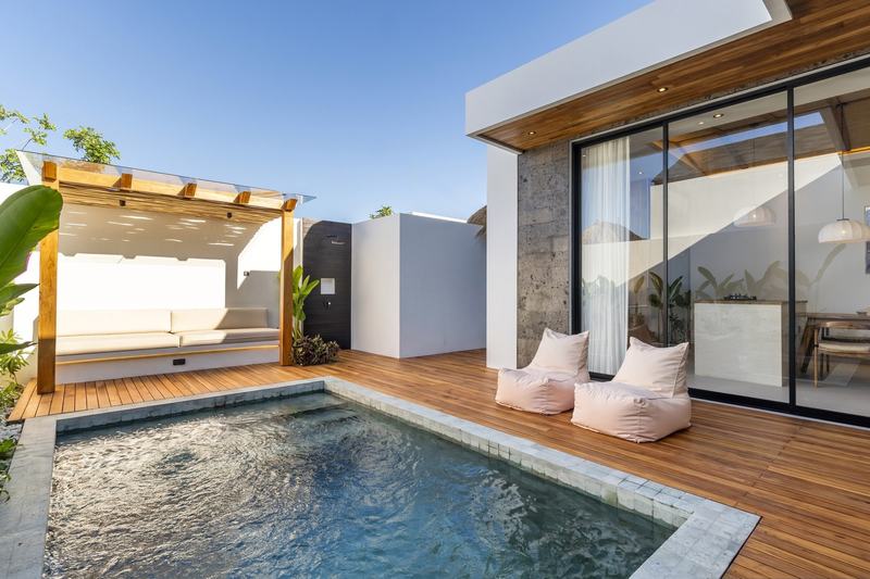 Nyang Nyang one-bedroom villa, Uluwatu: pool and gazebo