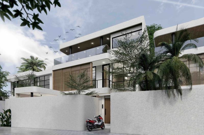 Two-bedroom villa at Nunggalan, render: facade