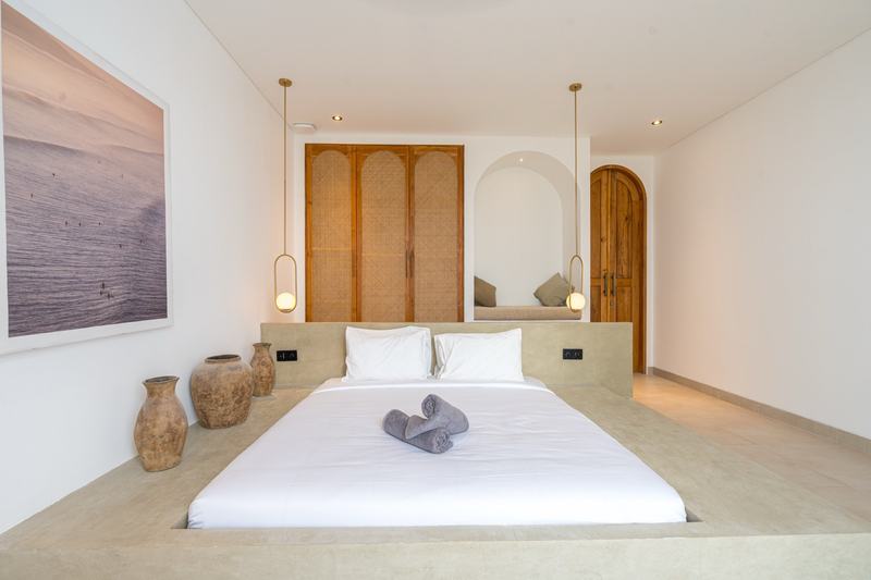 Two-bedroom villa at Nyang Nyang, Uluwatu: second bedroom