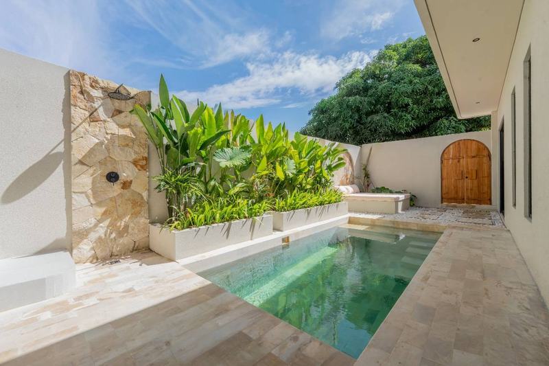Two-bedroom villa in Uluwatu: pool in the inner courtyard