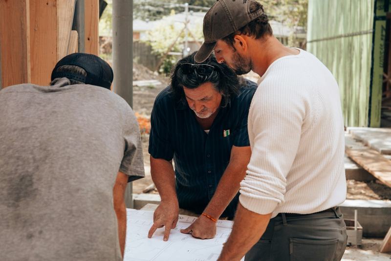 Project construction site in Bali