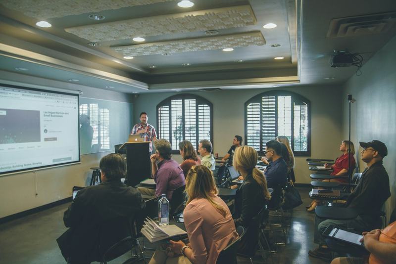Agent training in a classroom