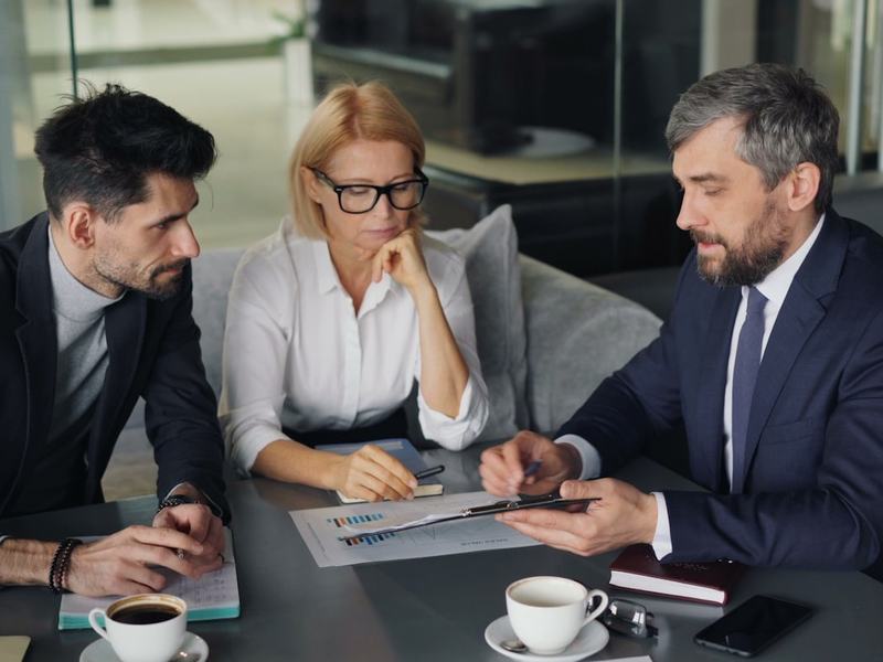 Family office portfolio review meeting