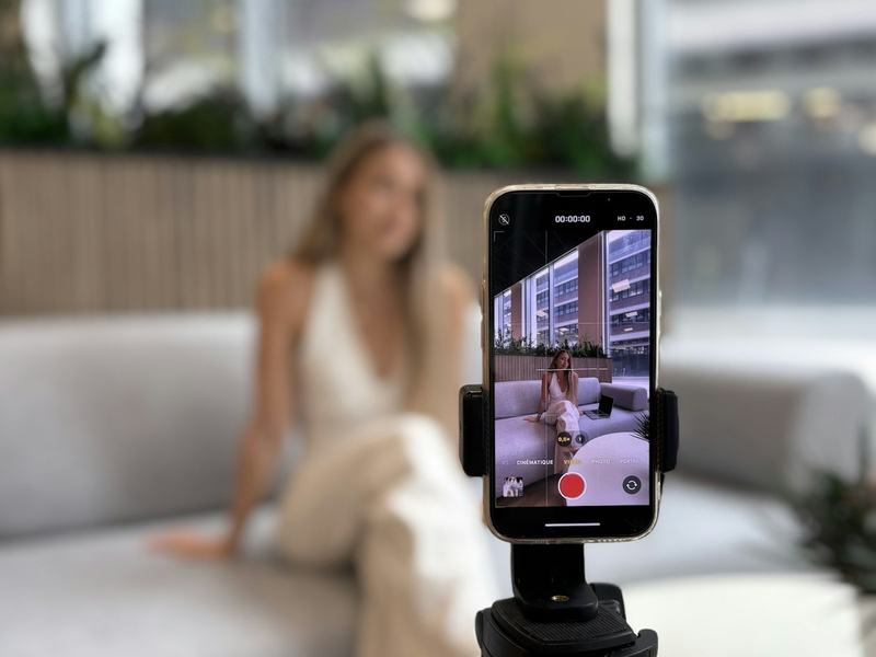 Filming vertical real estate content