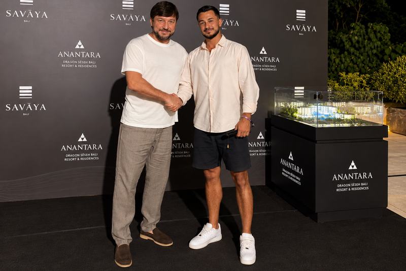 Partnership with Anantara Dragon Seseh: Rise Real Bali founders at the project presentation
