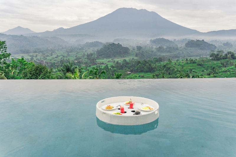 Villa pool in Bali